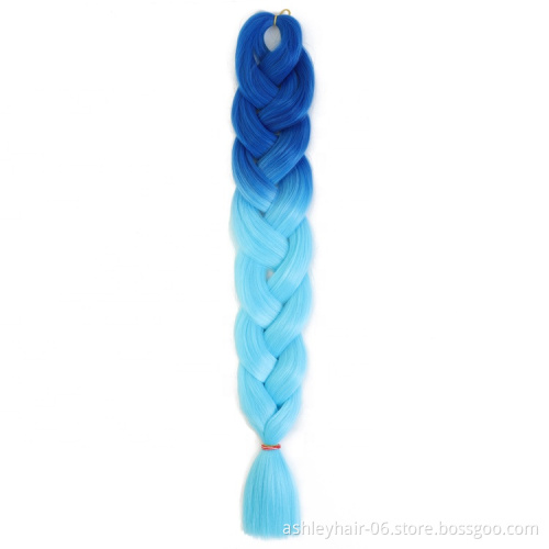 hot sale ombre braiding hair aliexpress hair for braiding ultra braid hair 32inch 165g